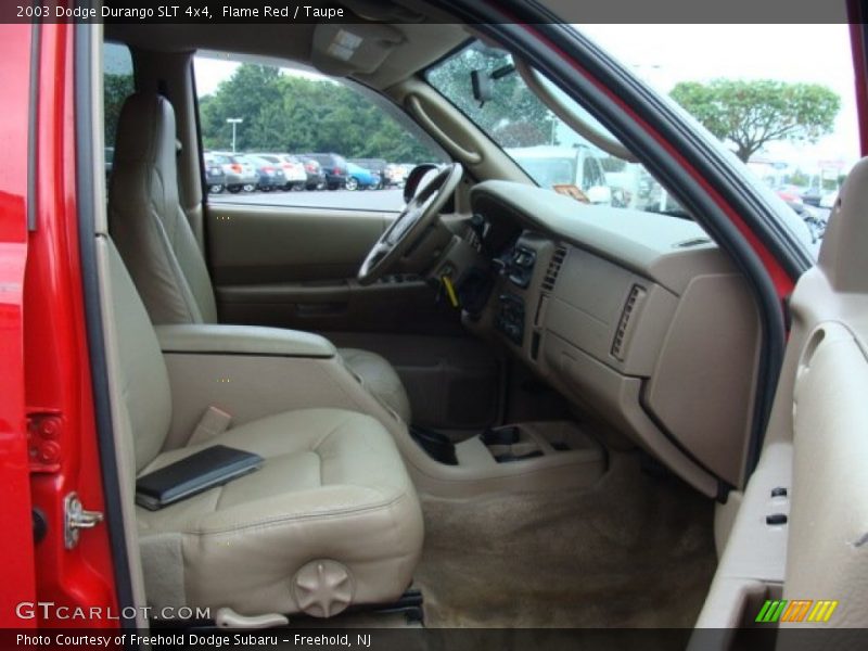Flame Red / Taupe 2003 Dodge Durango SLT 4x4