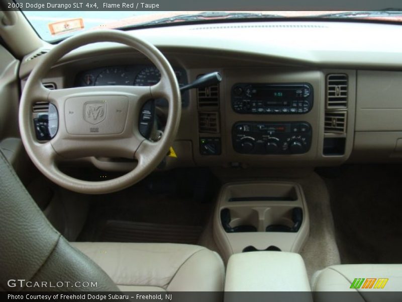 Flame Red / Taupe 2003 Dodge Durango SLT 4x4