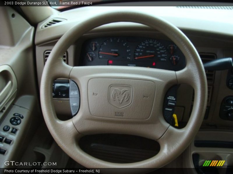 Flame Red / Taupe 2003 Dodge Durango SLT 4x4