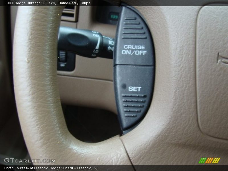Flame Red / Taupe 2003 Dodge Durango SLT 4x4