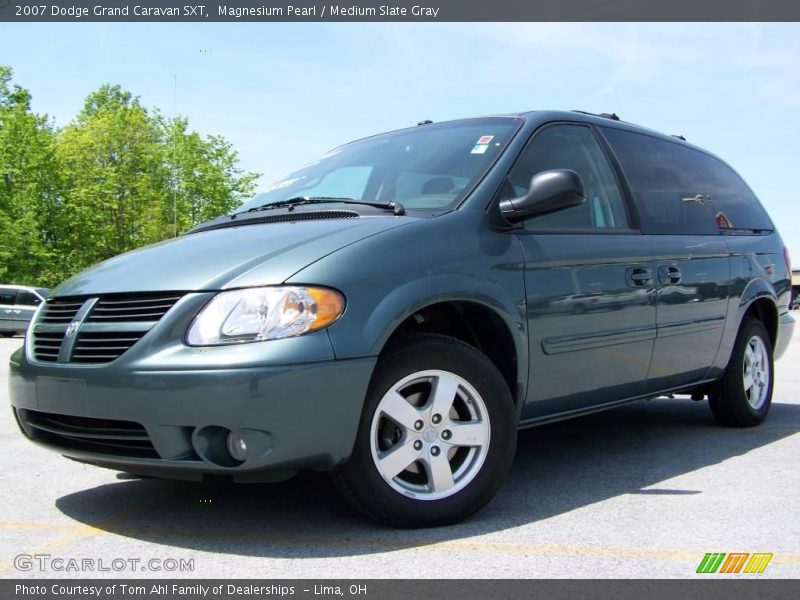 Magnesium Pearl / Medium Slate Gray 2007 Dodge Grand Caravan SXT