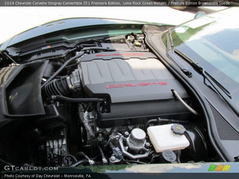  2014 Corvette Stingray Convertible Z51 Premiere Edition Engine - 6.2 Liter DI OHV 16-Valve VVT V8