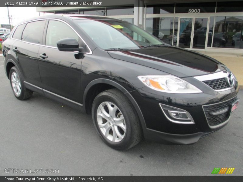 Brilliant Black / Black 2011 Mazda CX-9 Touring AWD