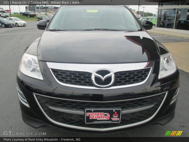 Brilliant Black / Black 2011 Mazda CX-9 Touring AWD