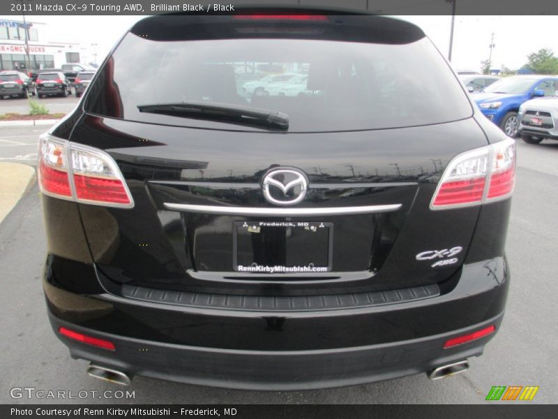 Brilliant Black / Black 2011 Mazda CX-9 Touring AWD