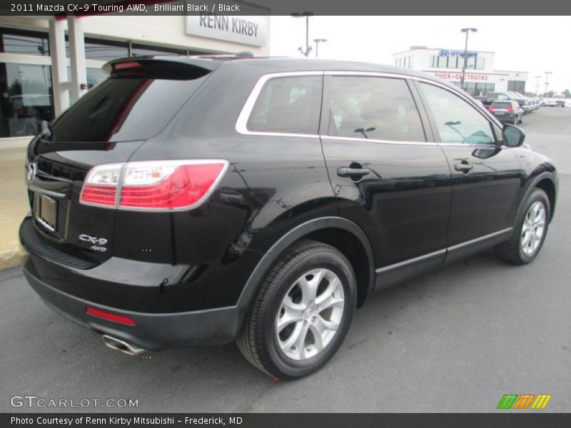 Brilliant Black / Black 2011 Mazda CX-9 Touring AWD