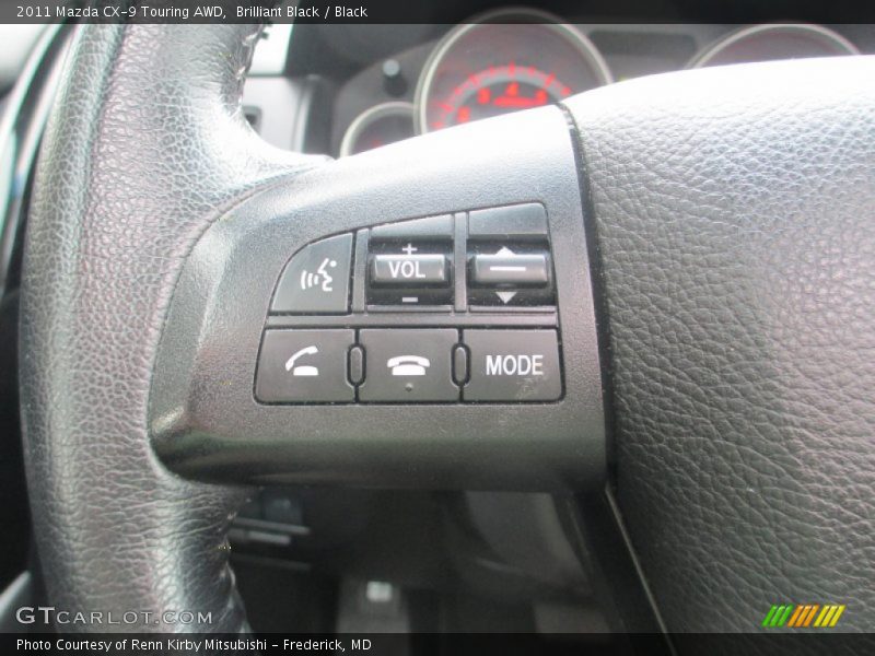 Brilliant Black / Black 2011 Mazda CX-9 Touring AWD