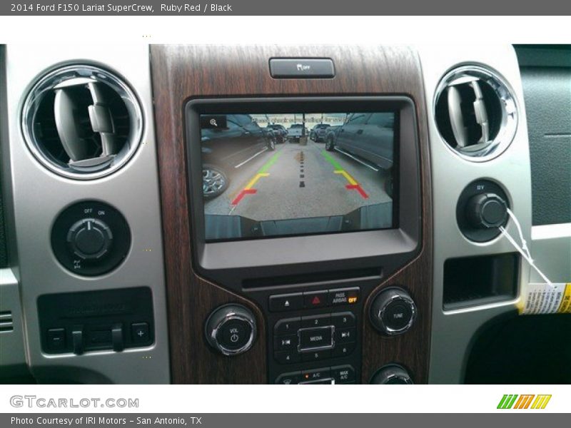 Ruby Red / Black 2014 Ford F150 Lariat SuperCrew