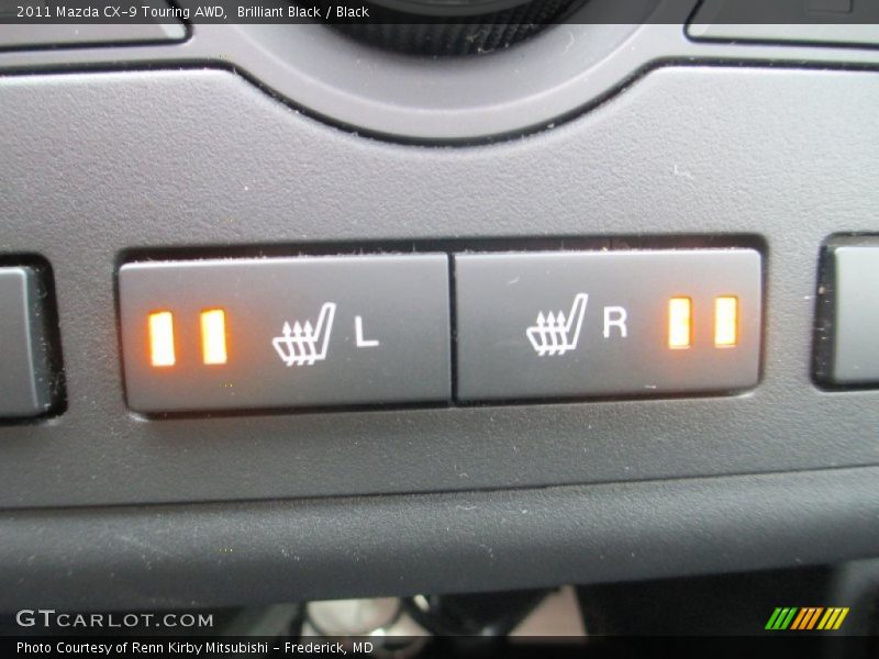 Brilliant Black / Black 2011 Mazda CX-9 Touring AWD