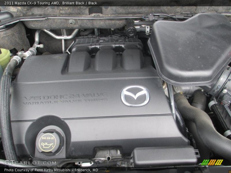 Brilliant Black / Black 2011 Mazda CX-9 Touring AWD