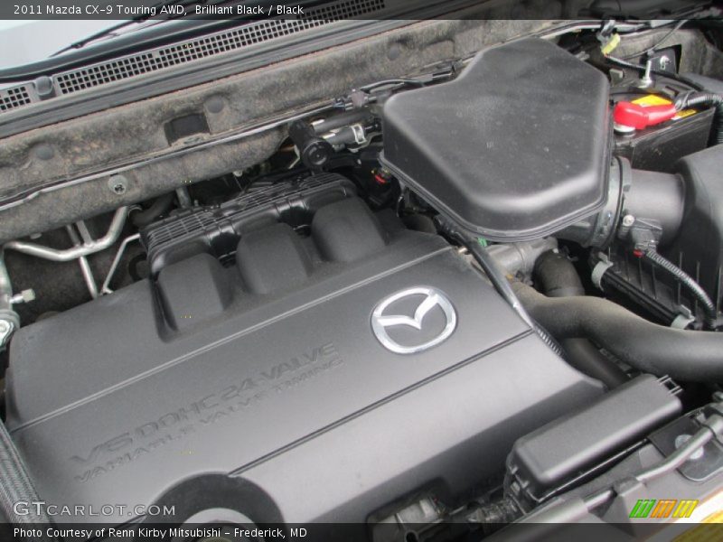 Brilliant Black / Black 2011 Mazda CX-9 Touring AWD