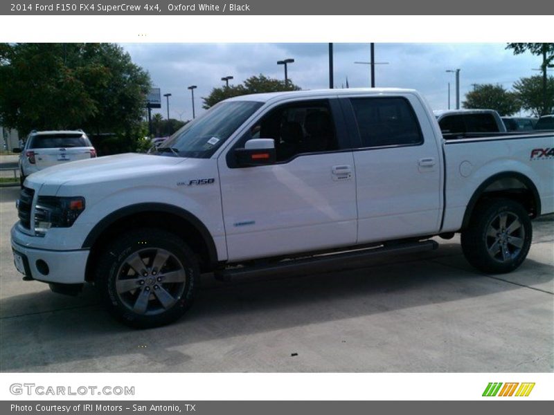 Oxford White / Black 2014 Ford F150 FX4 SuperCrew 4x4