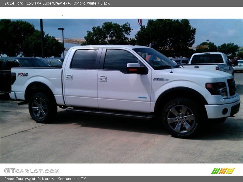 Oxford White / Black 2014 Ford F150 FX4 SuperCrew 4x4