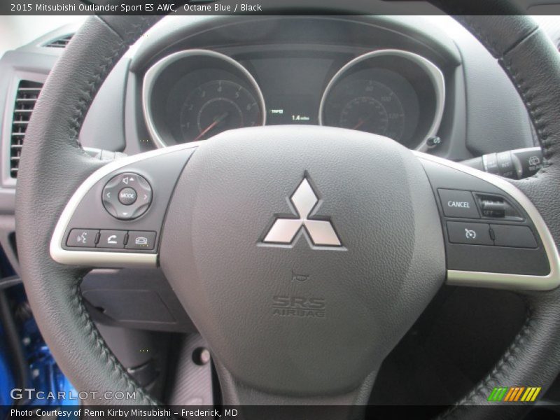 Octane Blue / Black 2015 Mitsubishi Outlander Sport ES AWC