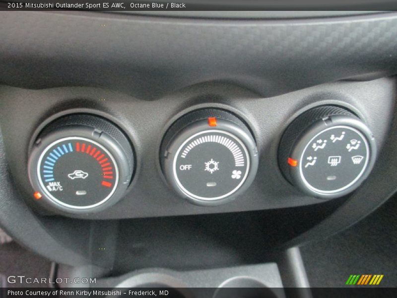 Controls of 2015 Outlander Sport ES AWC