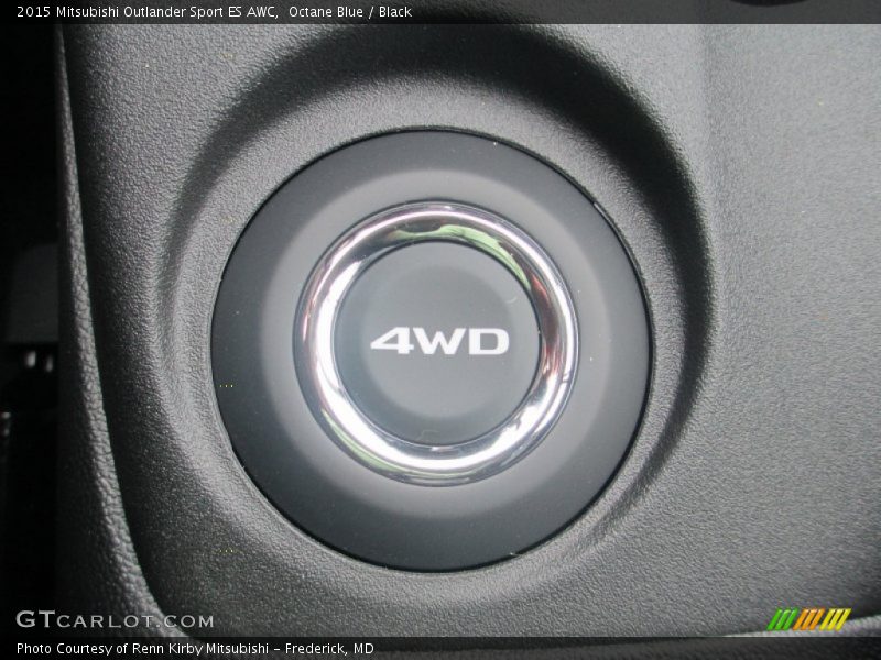 Octane Blue / Black 2015 Mitsubishi Outlander Sport ES AWC