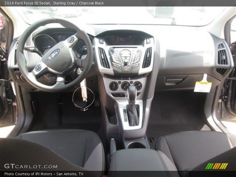 Sterling Gray / Charcoal Black 2014 Ford Focus SE Sedan