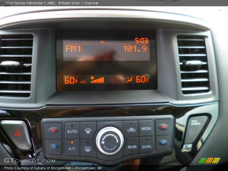 Brilliant Silver / Charcoal 2014 Nissan Pathfinder S AWD