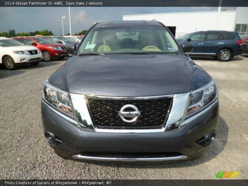 Dark Slate / Almond 2014 Nissan Pathfinder SV AWD