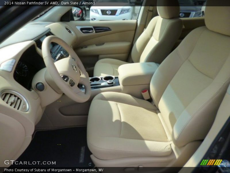 Dark Slate / Almond 2014 Nissan Pathfinder SV AWD
