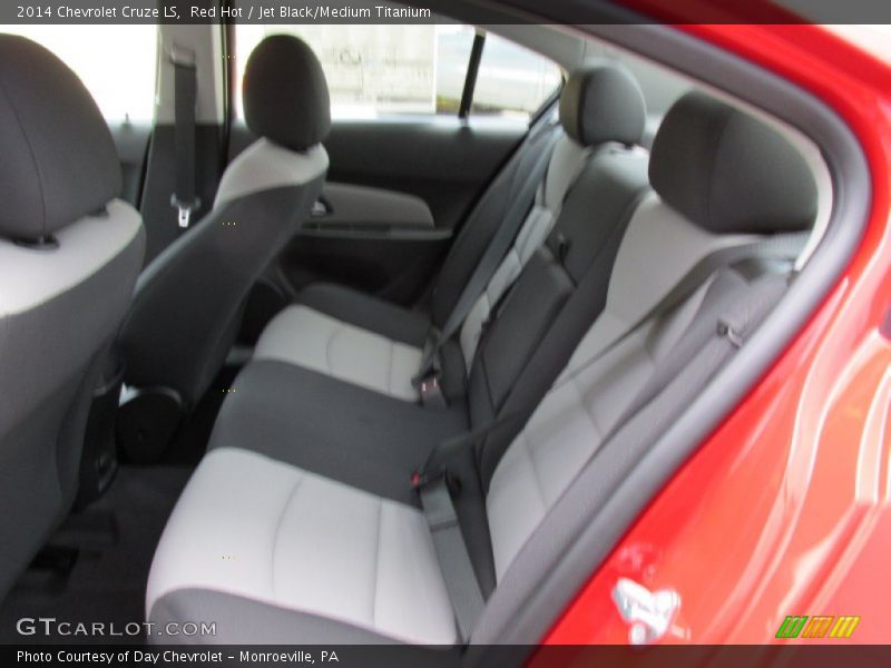 Red Hot / Jet Black/Medium Titanium 2014 Chevrolet Cruze LS