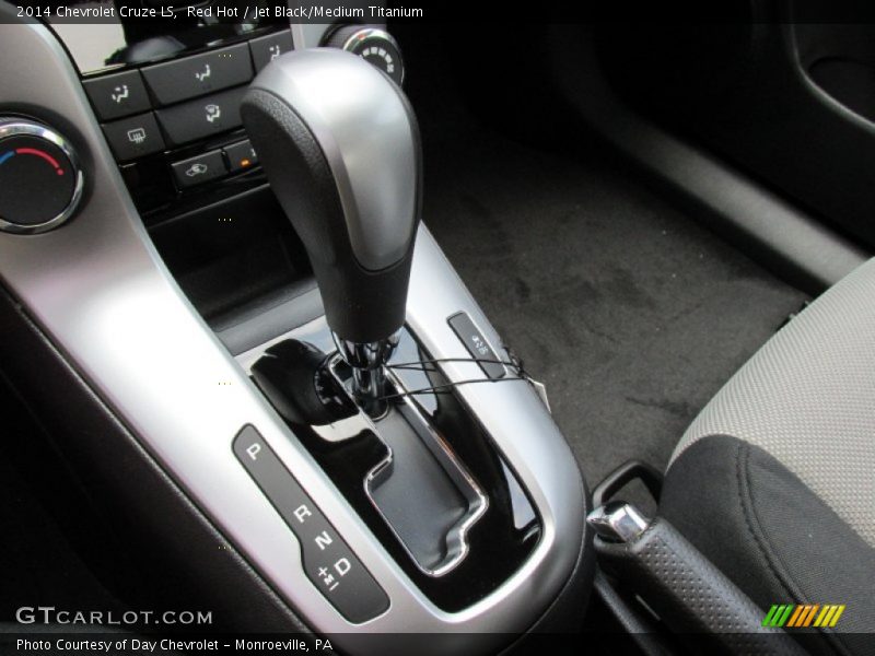 Red Hot / Jet Black/Medium Titanium 2014 Chevrolet Cruze LS