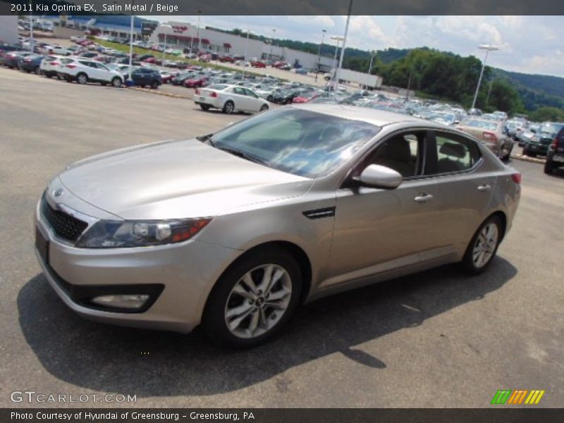 Satin Metal / Beige 2011 Kia Optima EX
