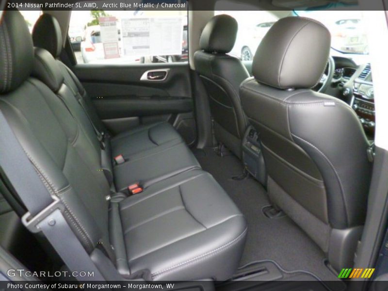 Arctic Blue Metallic / Charcoal 2014 Nissan Pathfinder SL AWD