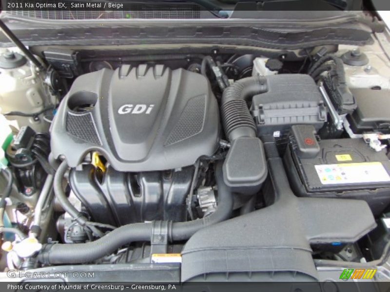 Satin Metal / Beige 2011 Kia Optima EX