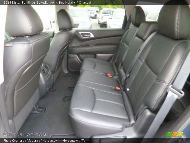Arctic Blue Metallic / Charcoal 2014 Nissan Pathfinder SL AWD