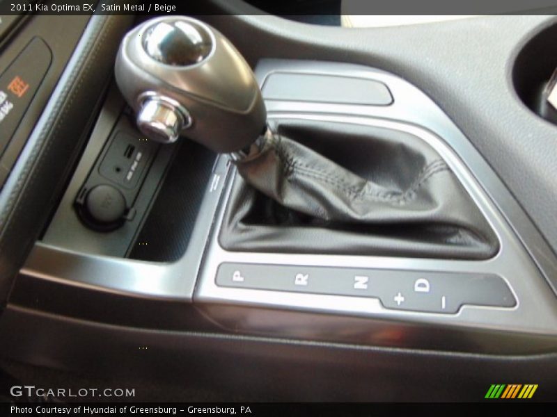 Satin Metal / Beige 2011 Kia Optima EX