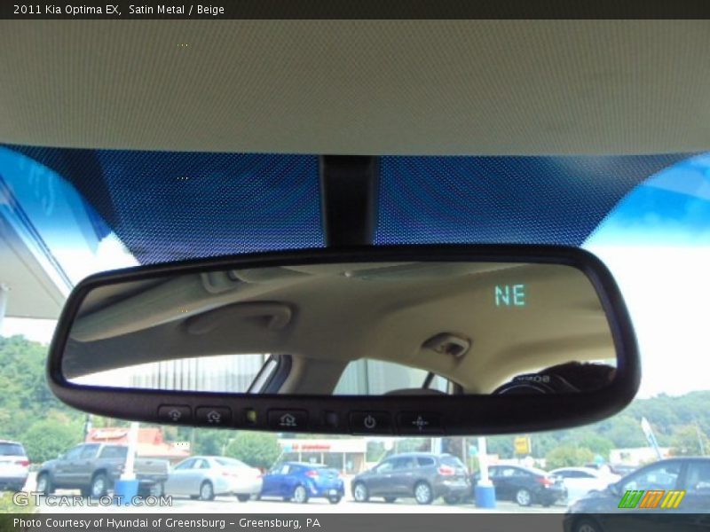 Satin Metal / Beige 2011 Kia Optima EX