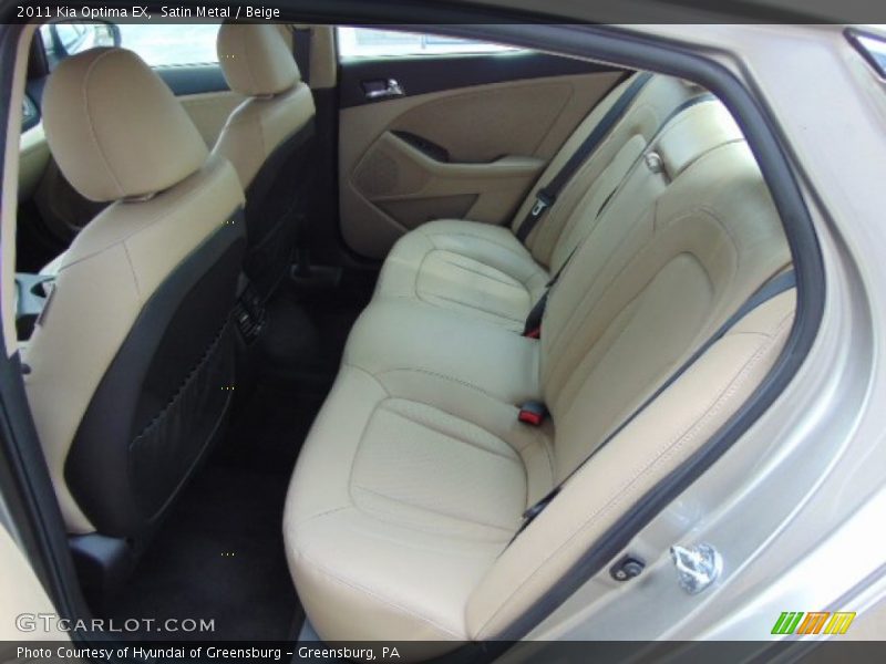 Satin Metal / Beige 2011 Kia Optima EX