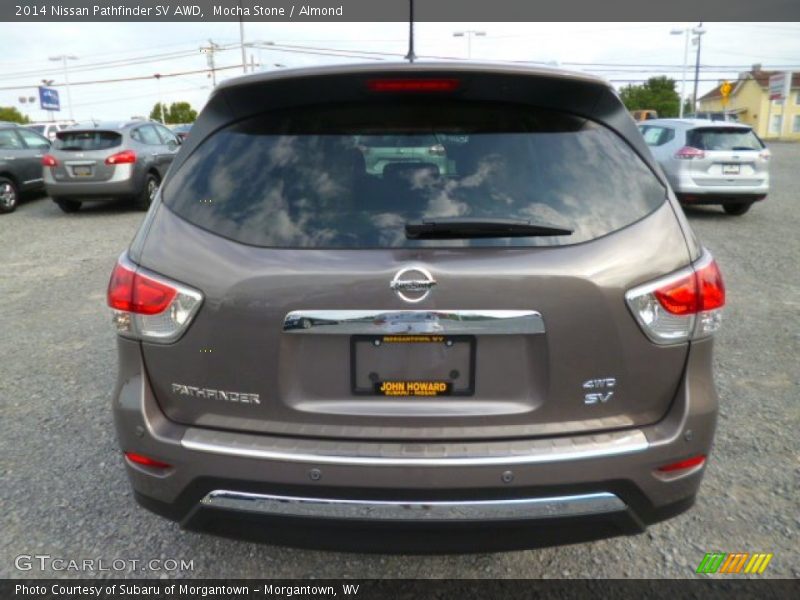 Mocha Stone / Almond 2014 Nissan Pathfinder SV AWD