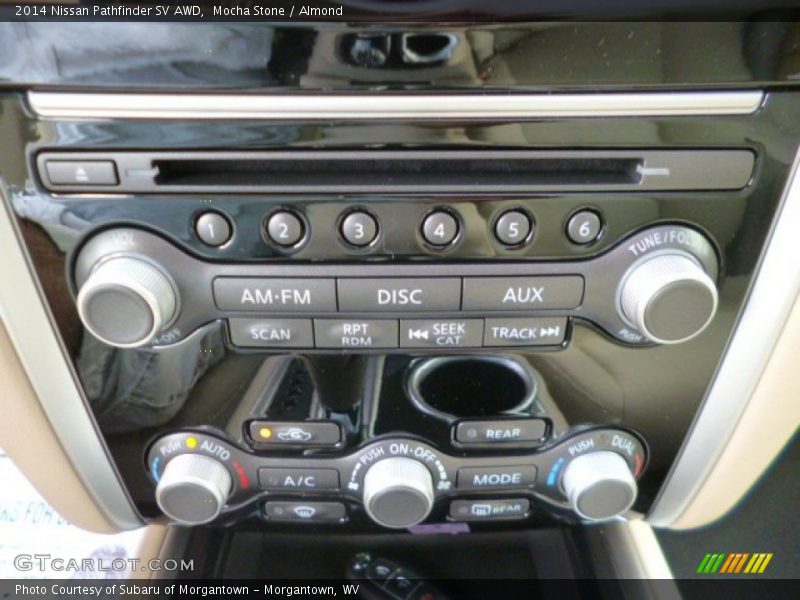 Mocha Stone / Almond 2014 Nissan Pathfinder SV AWD