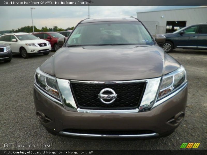 Mocha Stone / Charcoal 2014 Nissan Pathfinder SV AWD