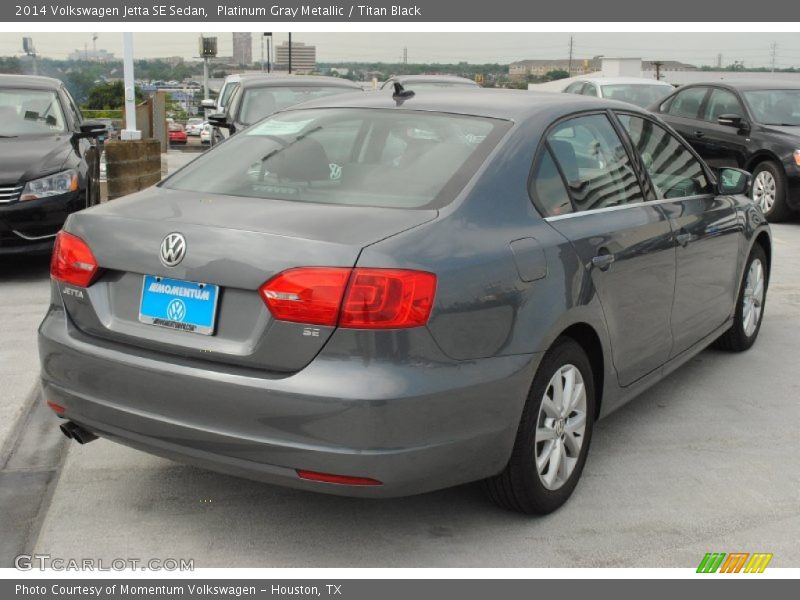 Platinum Gray Metallic / Titan Black 2014 Volkswagen Jetta SE Sedan