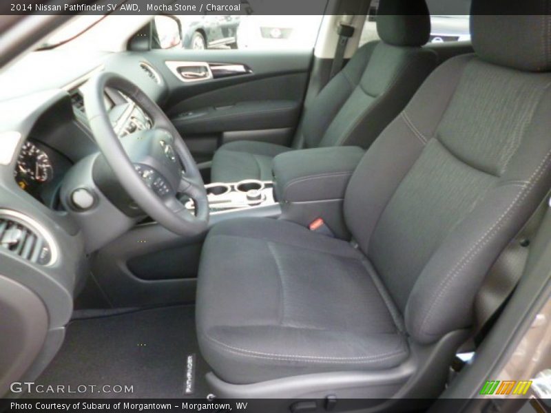 Mocha Stone / Charcoal 2014 Nissan Pathfinder SV AWD
