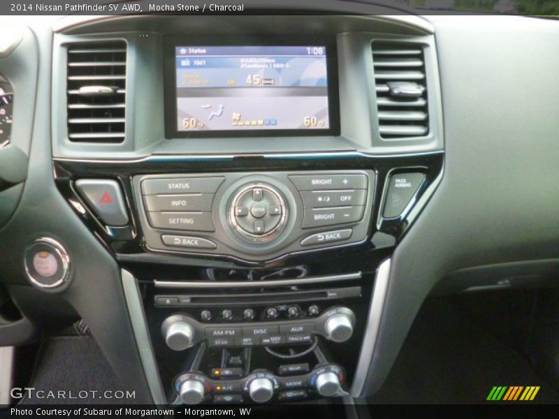 Mocha Stone / Charcoal 2014 Nissan Pathfinder SV AWD