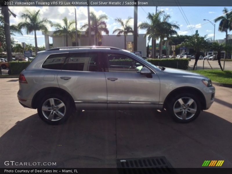 Cool Silver Metallic / Saddle Brown 2012 Volkswagen Touareg VR6 FSI Lux 4XMotion