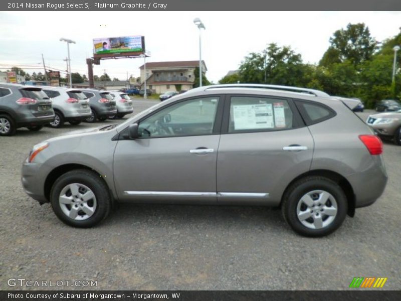 Platinum Graphite / Gray 2014 Nissan Rogue Select S