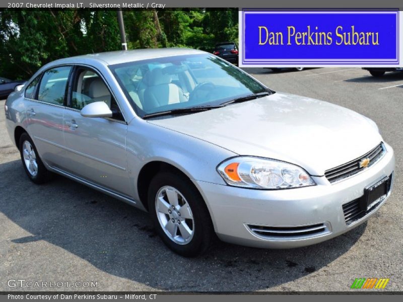 Silverstone Metallic / Gray 2007 Chevrolet Impala LT