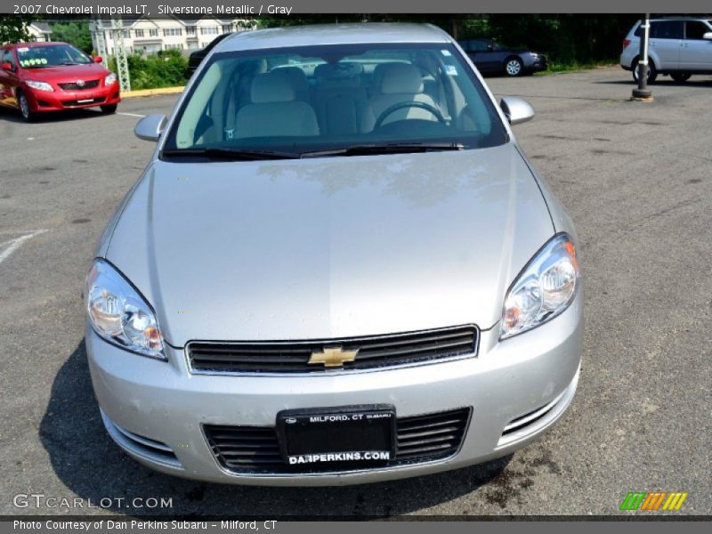 Silverstone Metallic / Gray 2007 Chevrolet Impala LT