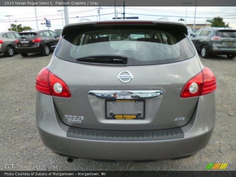 Platinum Graphite / Gray 2014 Nissan Rogue Select S
