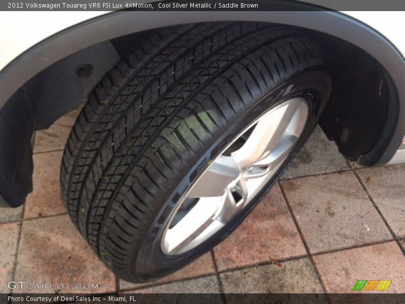 Cool Silver Metallic / Saddle Brown 2012 Volkswagen Touareg VR6 FSI Lux 4XMotion