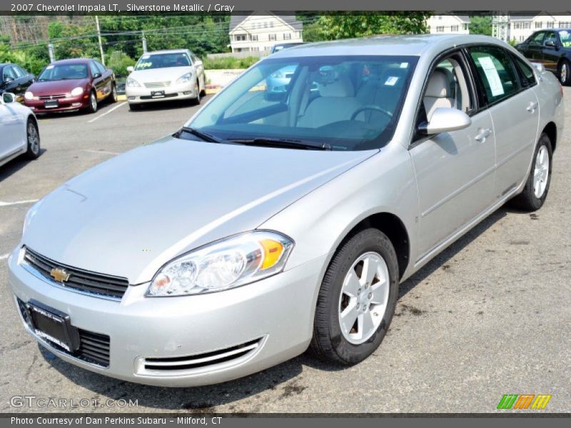 Silverstone Metallic / Gray 2007 Chevrolet Impala LT