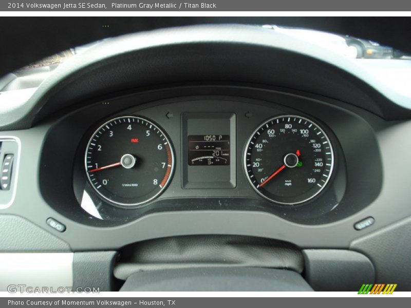 Platinum Gray Metallic / Titan Black 2014 Volkswagen Jetta SE Sedan