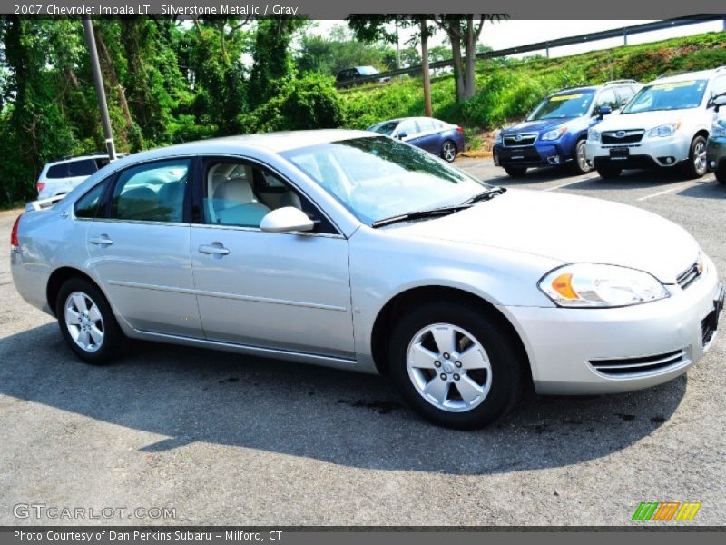 Silverstone Metallic / Gray 2007 Chevrolet Impala LT