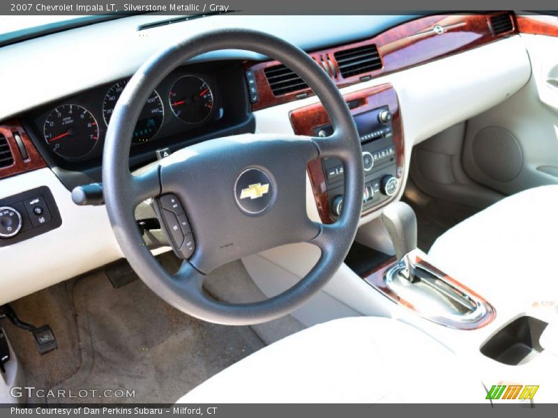 Silverstone Metallic / Gray 2007 Chevrolet Impala LT