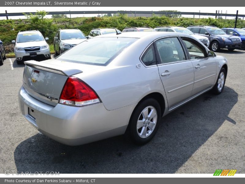 Silverstone Metallic / Gray 2007 Chevrolet Impala LT